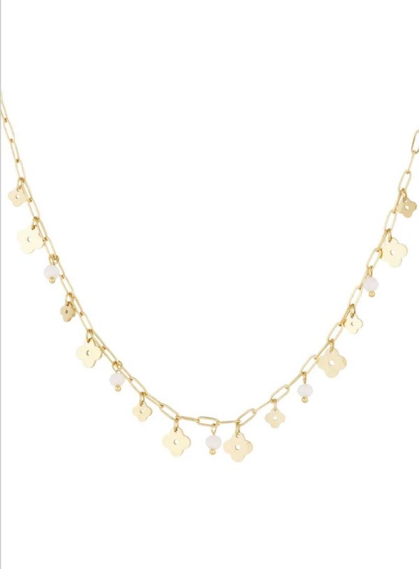 Clover basic ketting goud