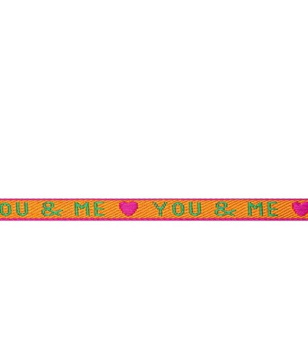 You & me oranje lint