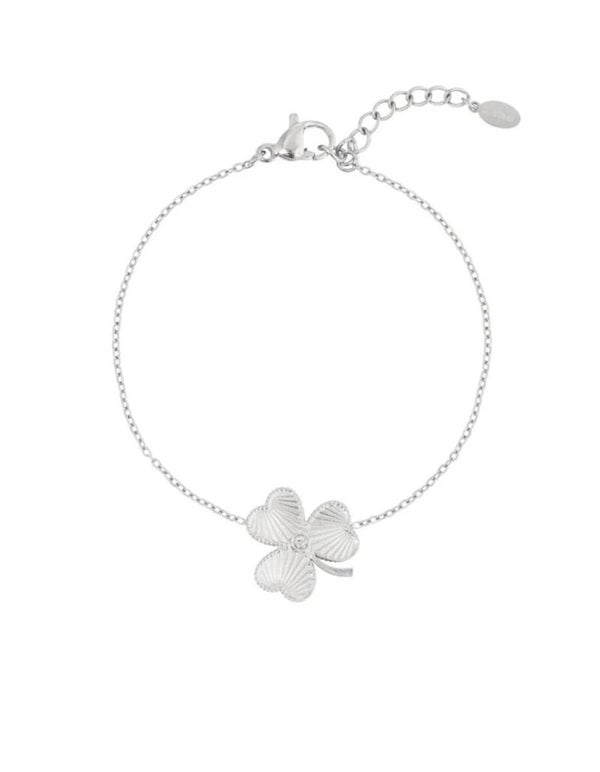 Lucky charm armband zilver