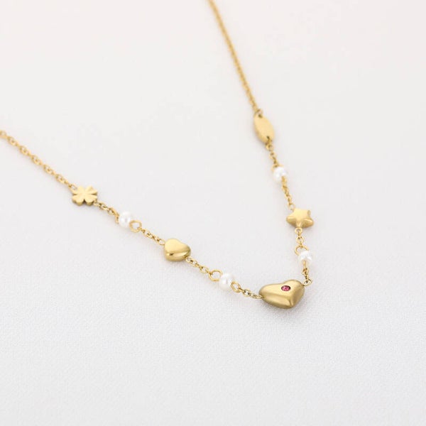 Sparkeling love ketting