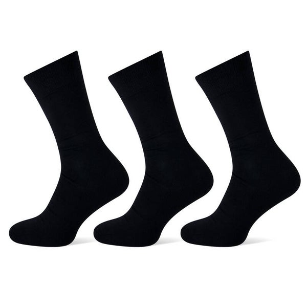 Teckel Sok Zwart Zonder Badstofzool (3 paar, 1800-699)