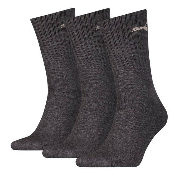Sport Sock Badstofzool Anthracite (3 paar, 7312)