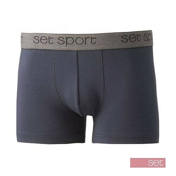 Set Boxer Blauw Met Grijze Band (18452-990)