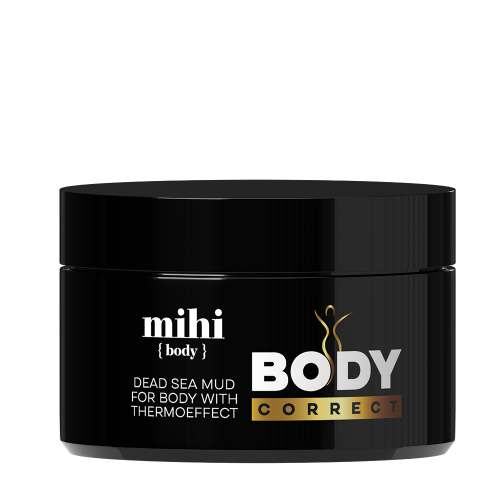 Body Correct. Dode Zeemodder voor lichaam met thermo-effect - 325gram