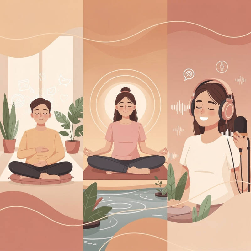 woman meditation soprology 