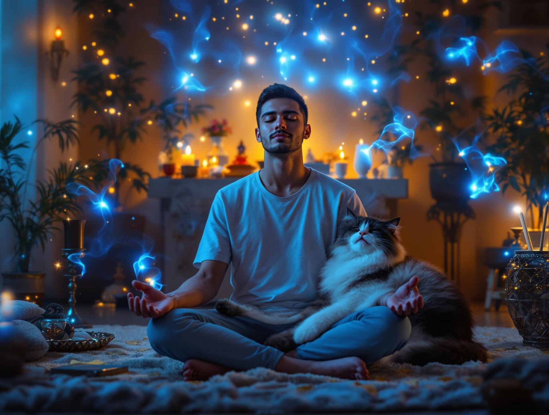 cassie main coon meditation