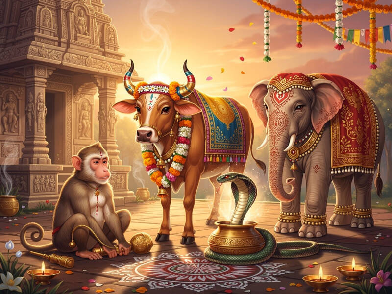 sacred animals of India