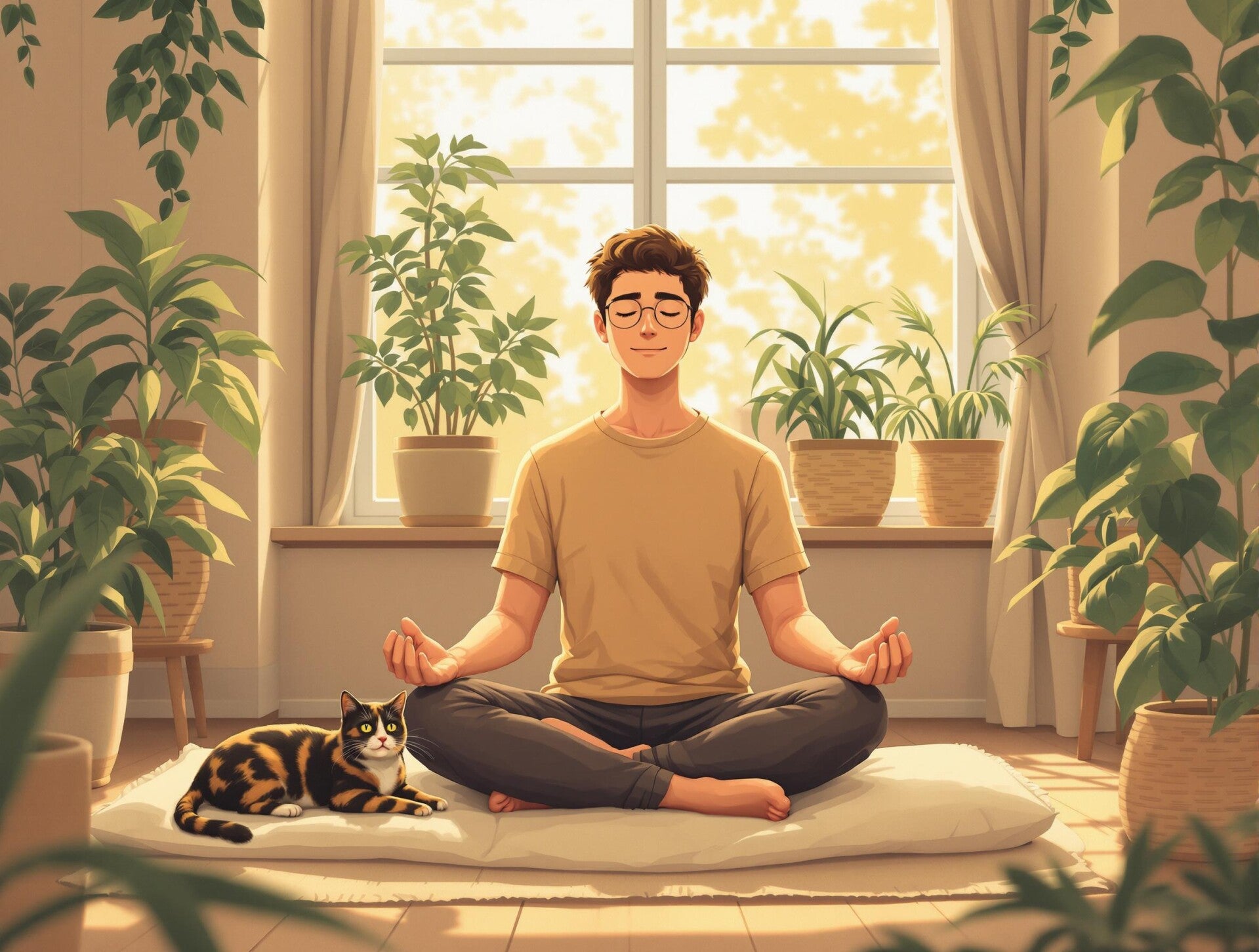 cat cassie meditation