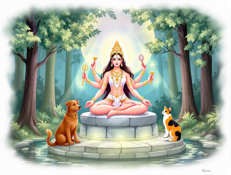 parvati cat dog