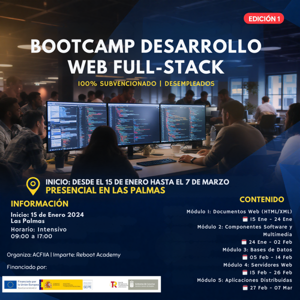 BOOTCAMP DESARROLLO WEB FULL-STACK
