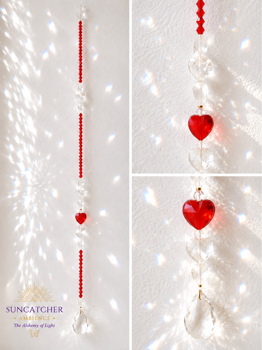 SunCatcher | Harmony | Red and Clear