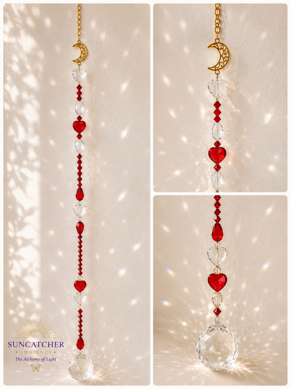 SunCatcher | Signature Moon Collection | Red And Clear