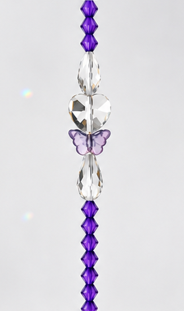 SunCatcher | Fibro Awareness | Butterfly Suncatcher