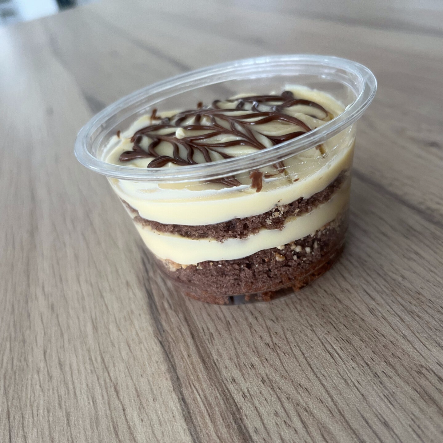 Bolo no pote format individuel