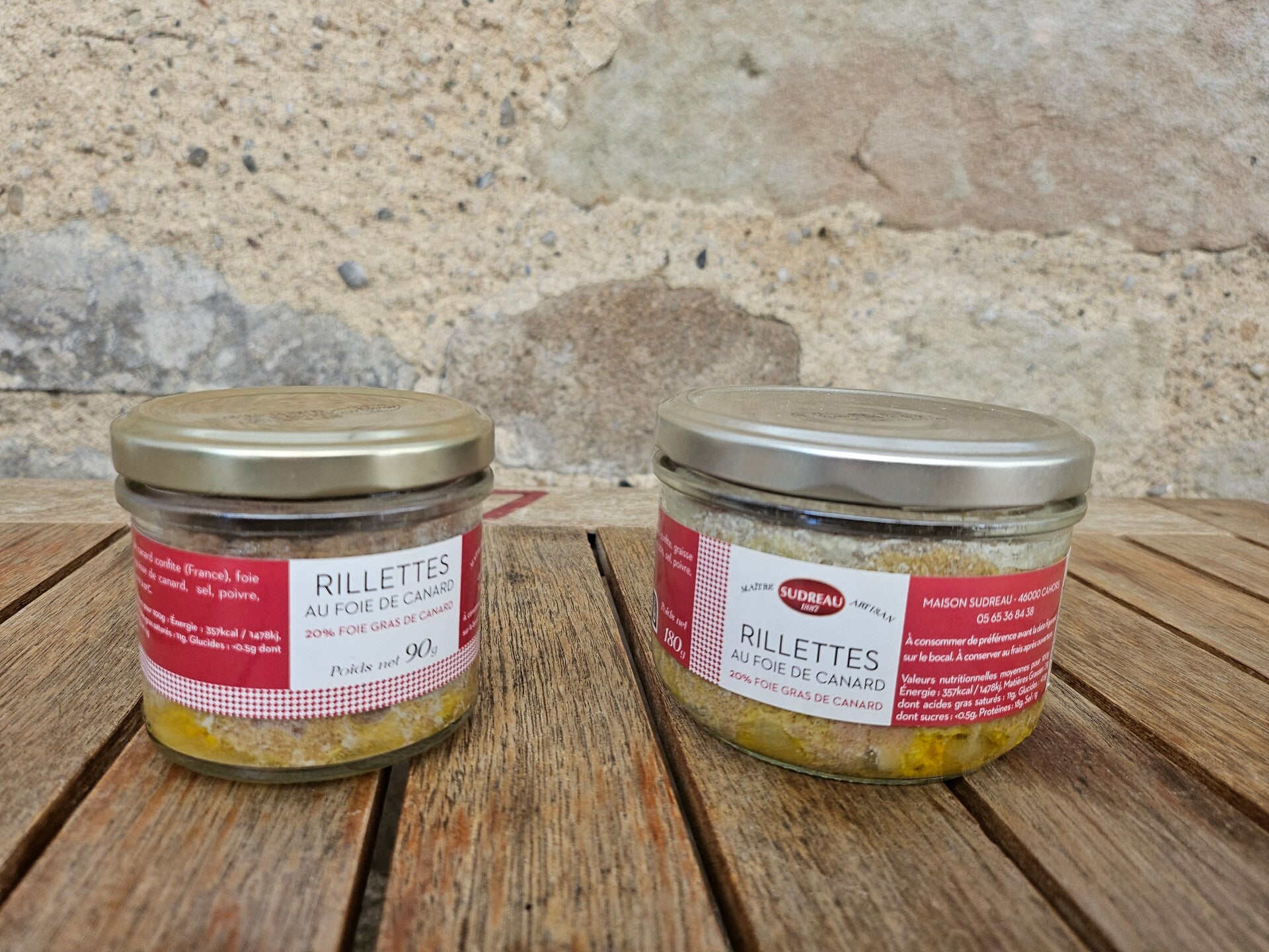 Rillettes au Foie de Canard, 20% Foie Gras de Canard