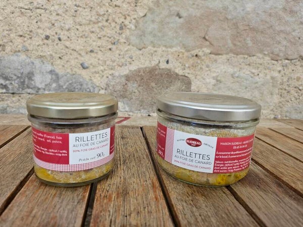 Rillettes au Foie de Canard, 20% Foie Gras de Canard