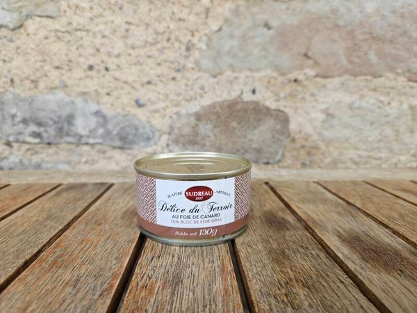 Délice du Terroir au Foie de Canard 130g