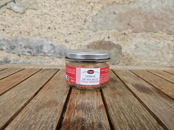 Terrine de volaille épices tandoori 180g
