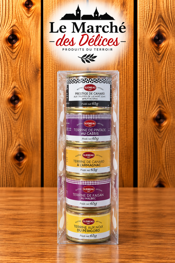 Lot de 5 Terrines