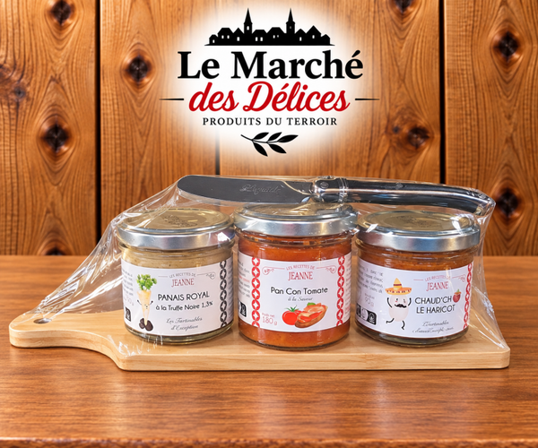 Lot de 3 Tartinables « Apéritif »