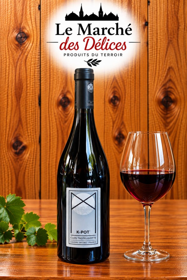 K-POT’ 2022 — Clos Troteligotte AOC Cahors – 100 % Malbec • Vin rouge biodynamique
