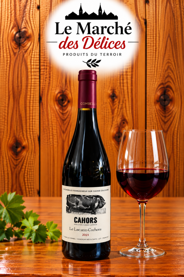 Le Lac-aux-Cochons Cahors AOP Bio – Château Combel-La-Serre 100 % Malbec
