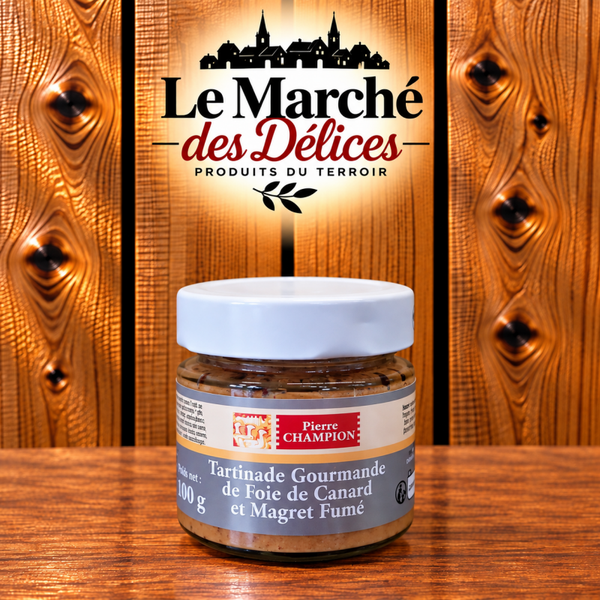 Tartinade Gourmande de Foie de Canard et Magret Fumé