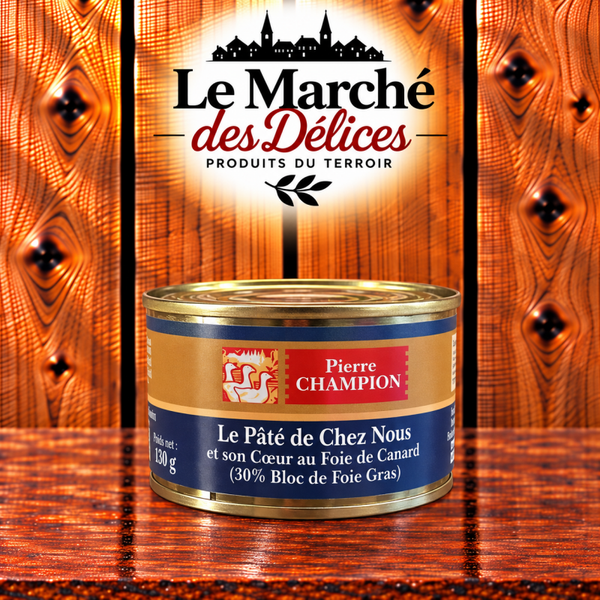 Le Pâté de Chez Nous et son Cœur au Foie de Canard