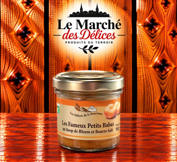 Les Fameux Petits Babas au Sirop de Rhum et Beurre Salé