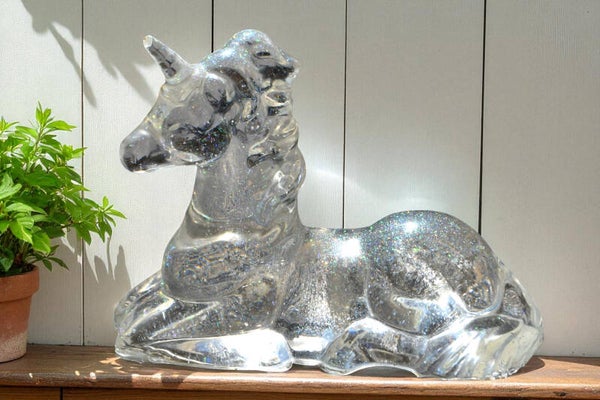 🦄 Statuettes décoratives en résine époxy – Créations artisanales uniques