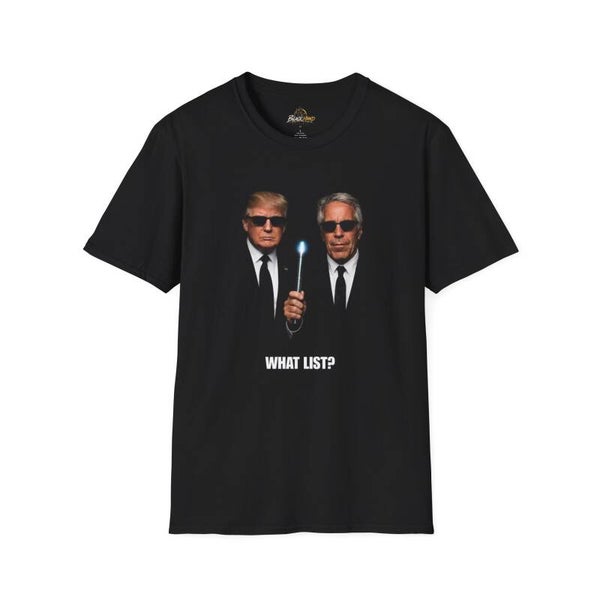 Conspiracy Duo Graphic Tee — "What List?"