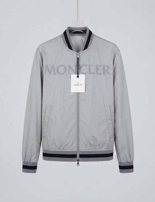 Moncler Inspired Lightweight Nylon Bomber Jacket