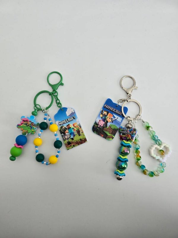 Minecraft keychain