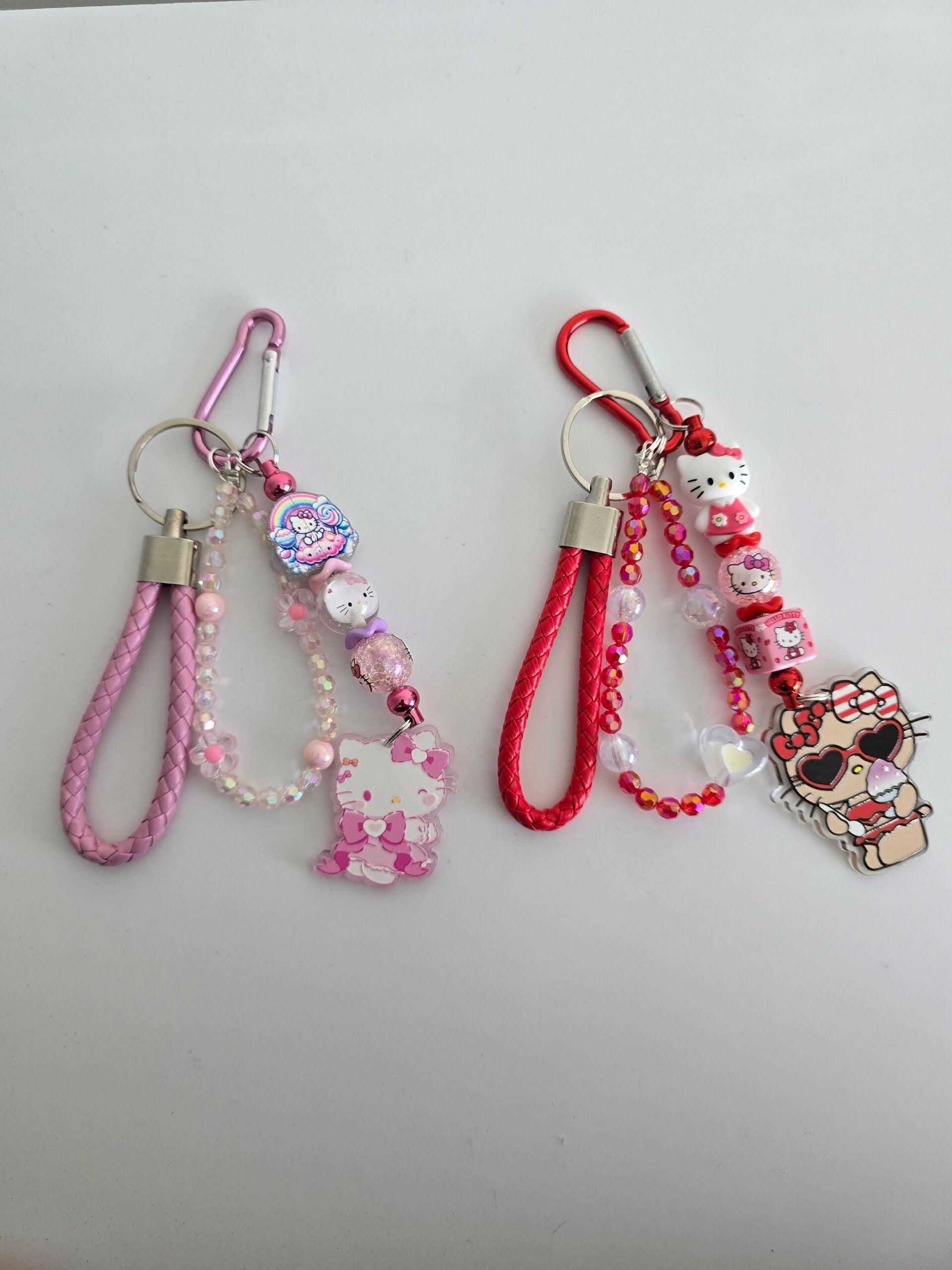 Hello Kitty keychains
