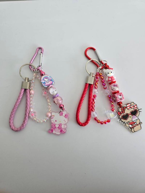 Hello Kitty keychains