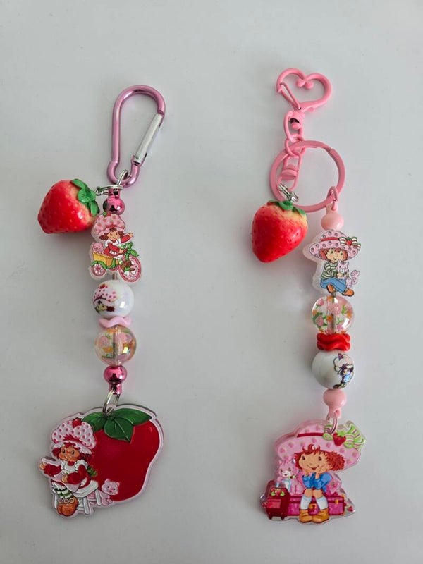 Strawberry Shortcake keychains