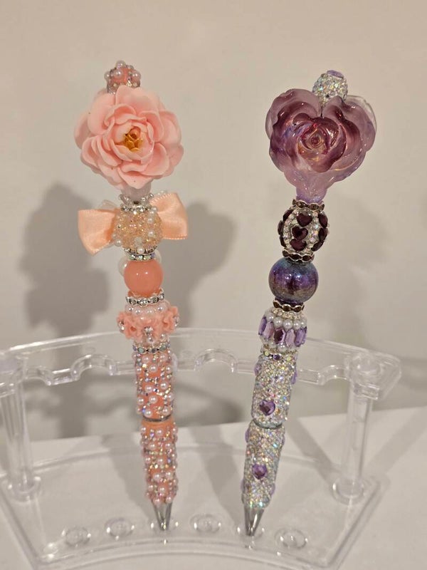 Boujee Floral Statement pens