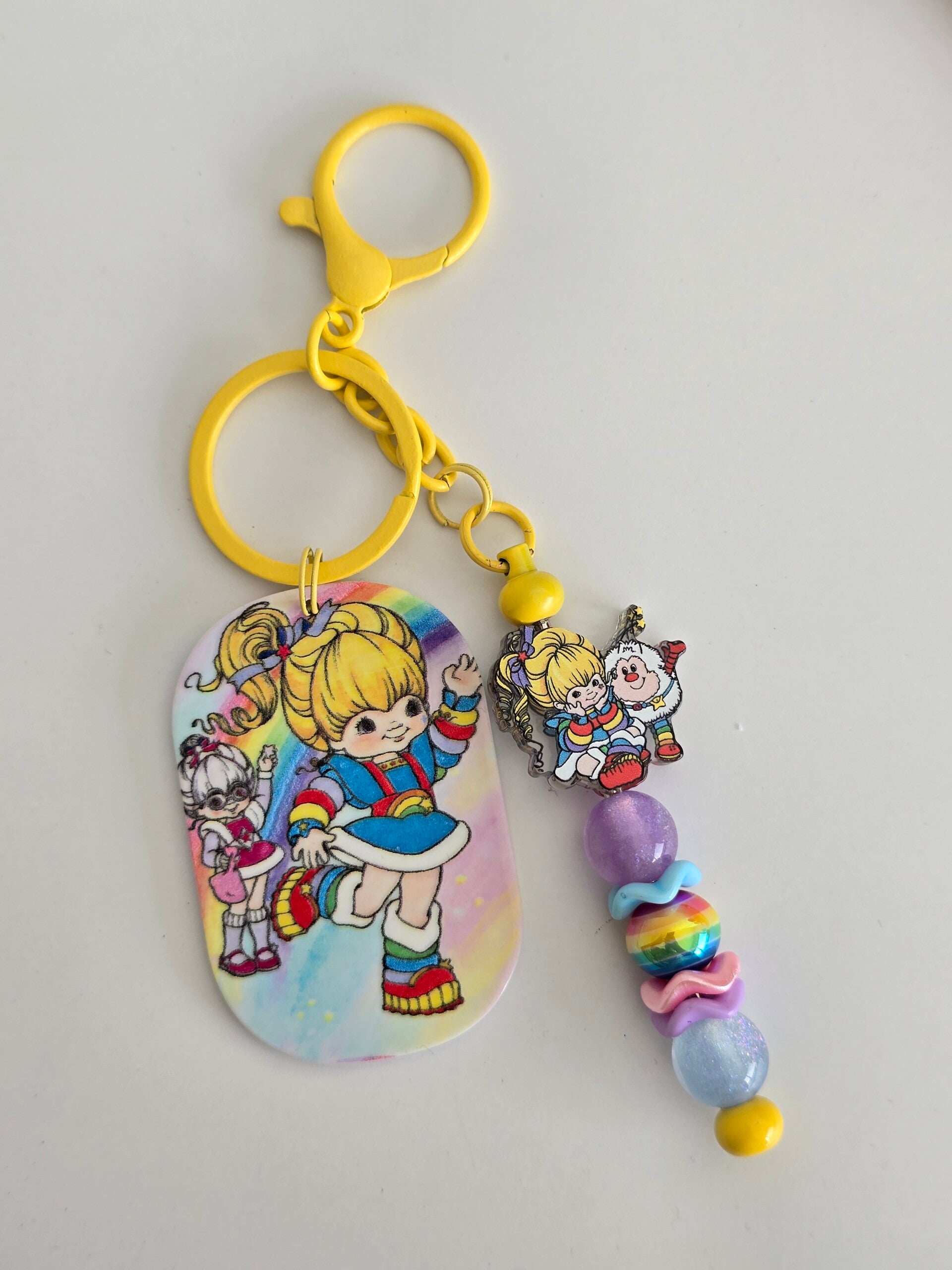 Rainbow Brite keychain