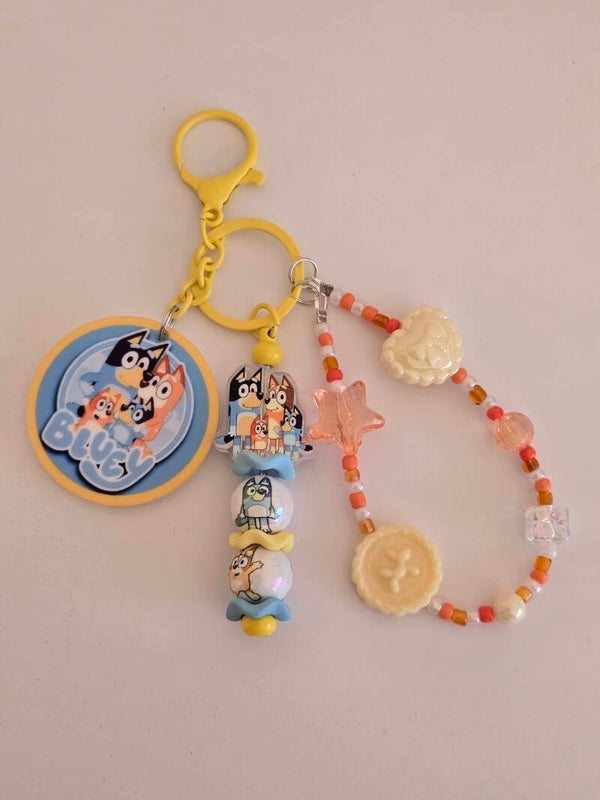 Bluey keychain