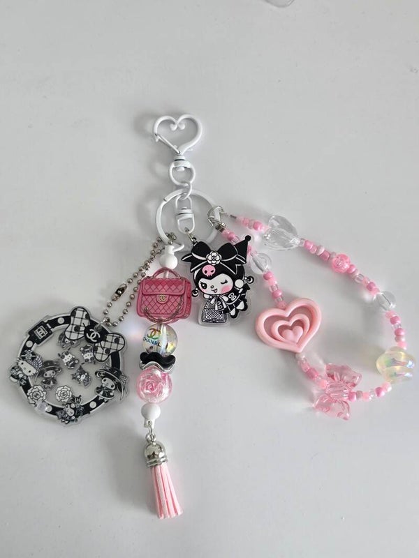 Kuromi X Chanel keychain