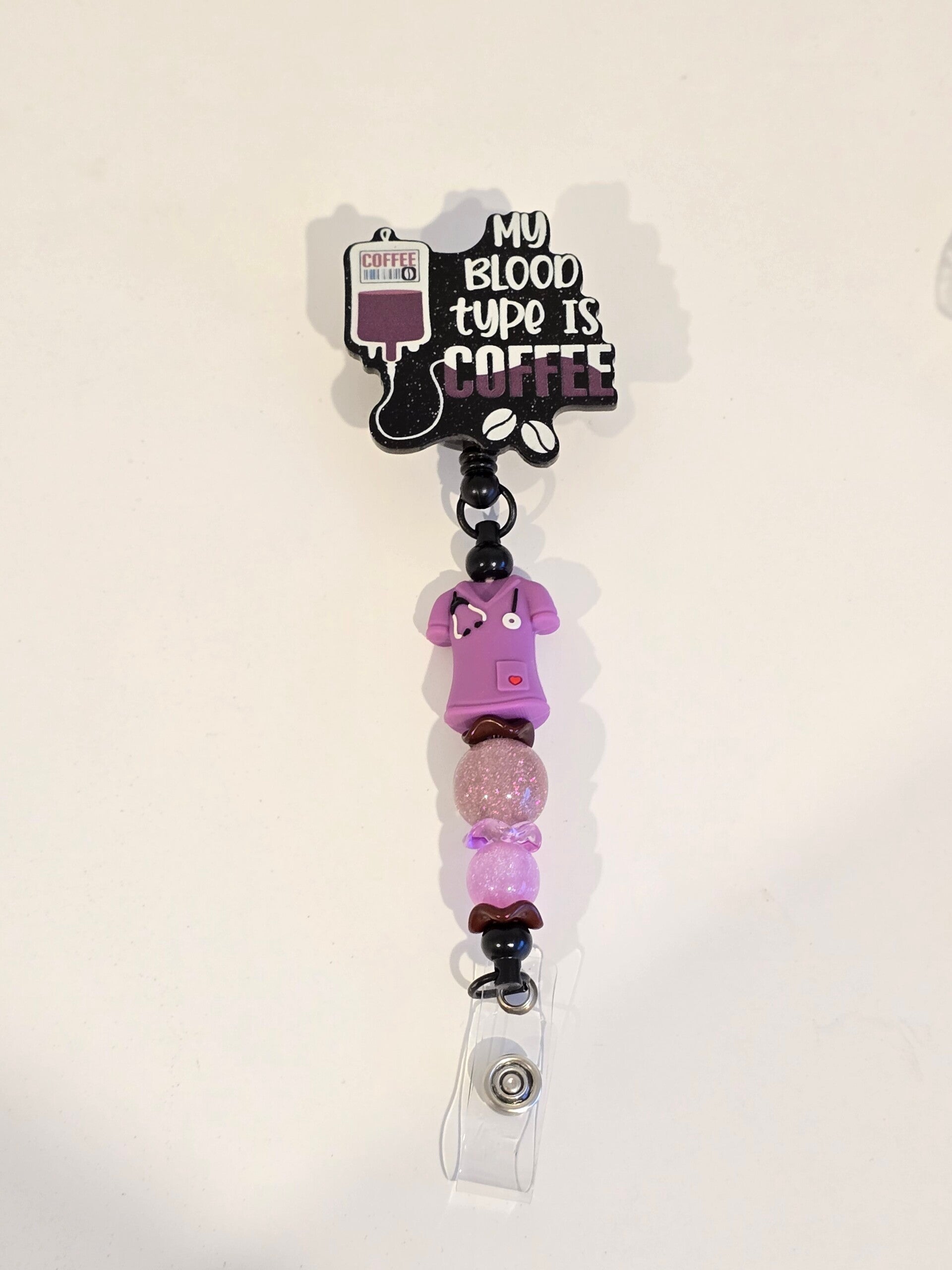 Plain Acrylic Badge Reels