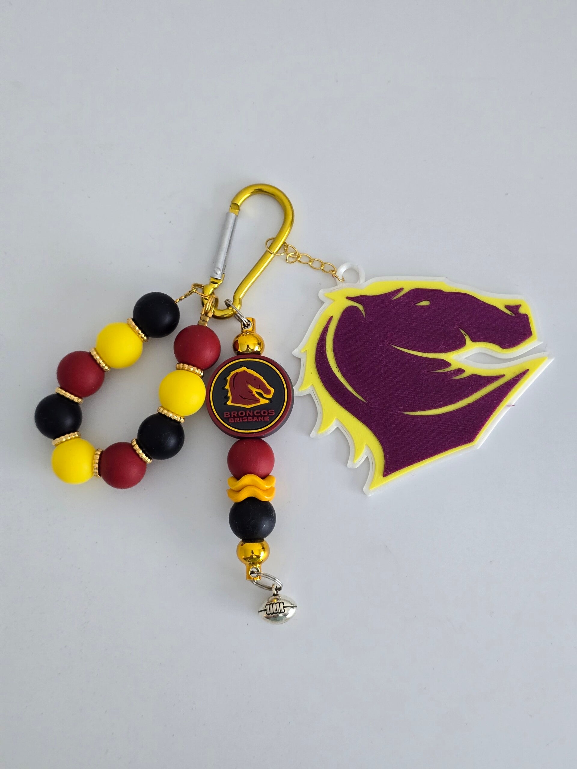 Brisbane Broncos Keychain
