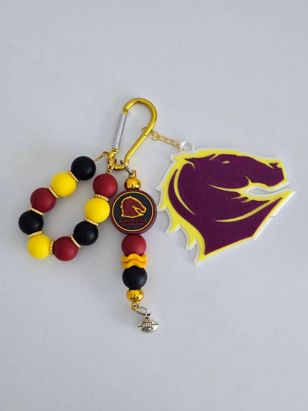 Brisbane Broncos Keychain