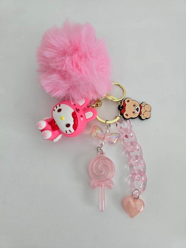 Hello Kitty Candy Keychain