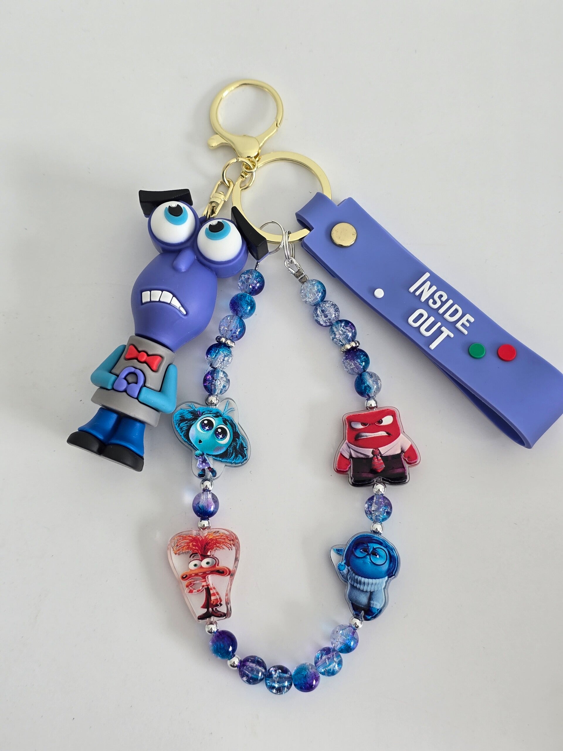 Inside Out Character Keychain