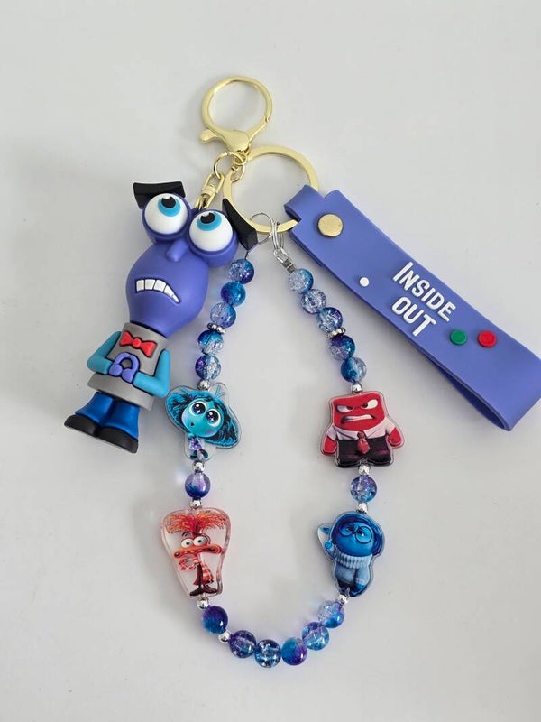 Inside Out Character Keychain