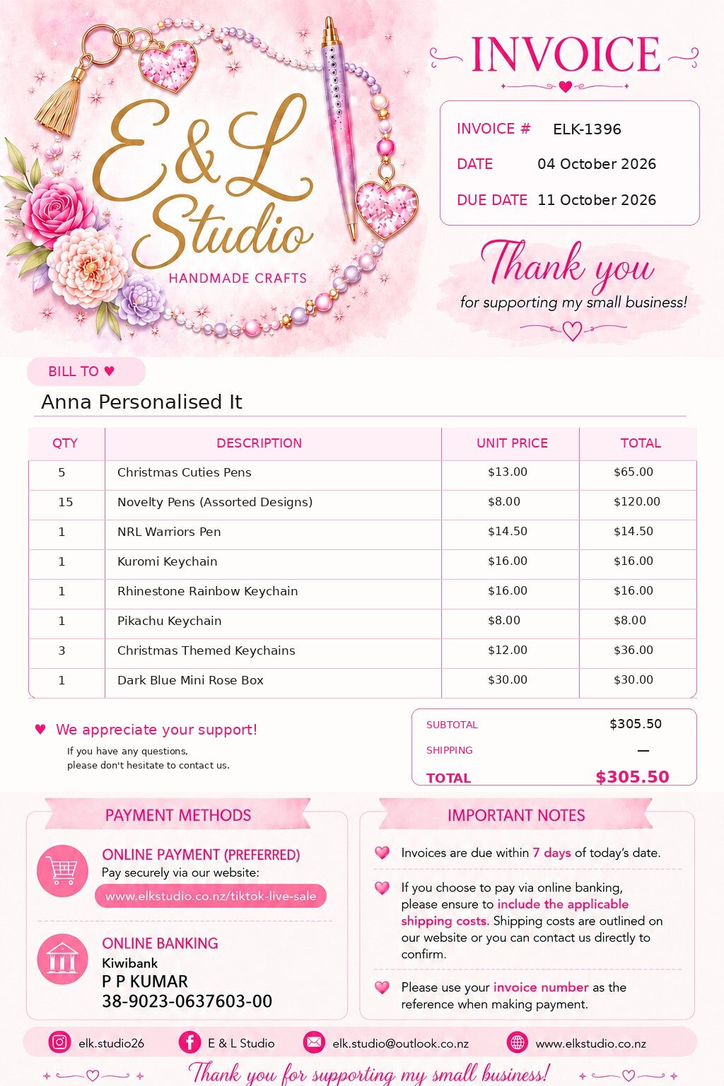 Anna Personalised It