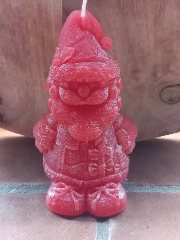 kerstman op poep