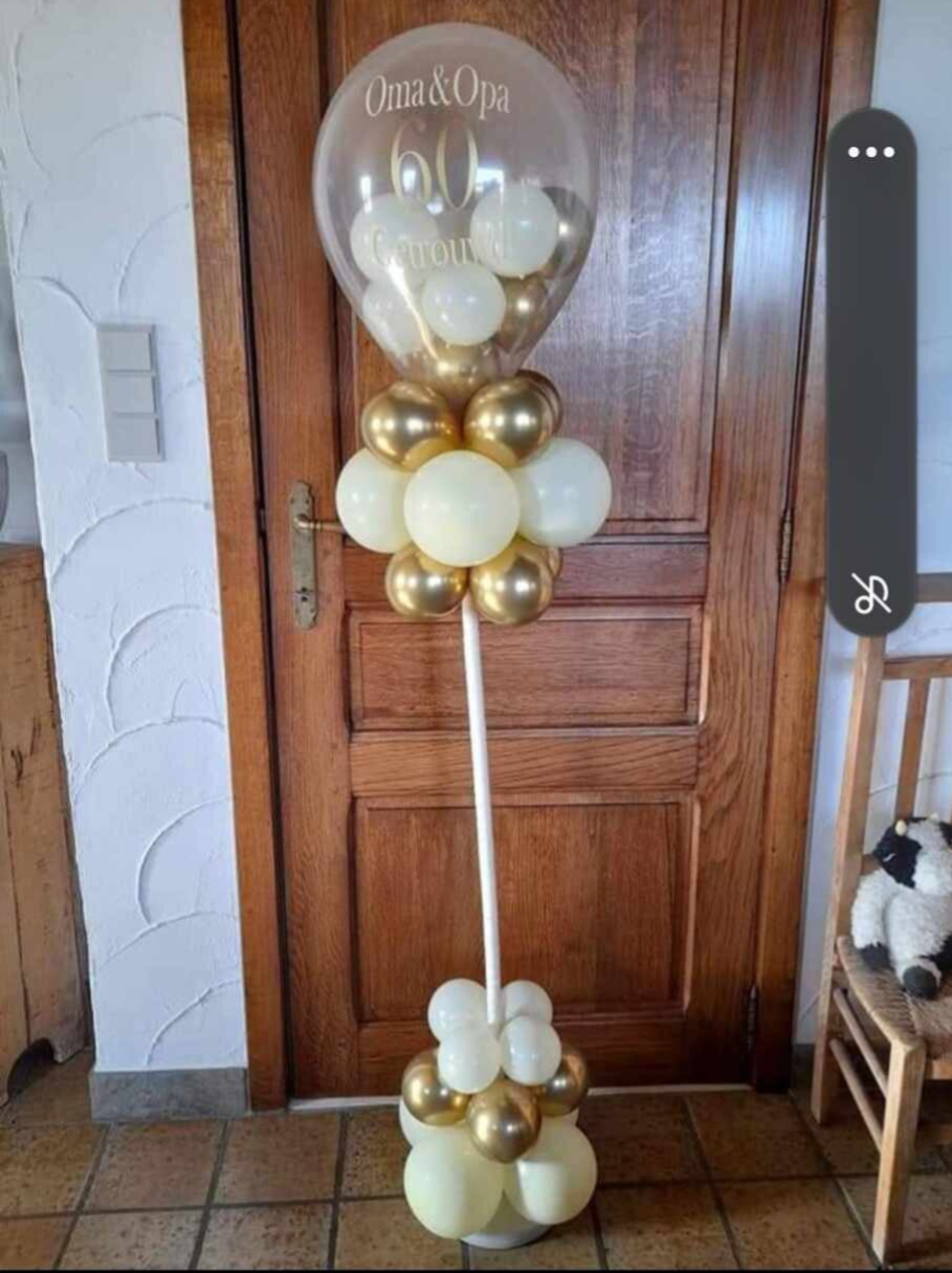 ballonstaander  voor buiten en binnen 1st (borg incl prijs)