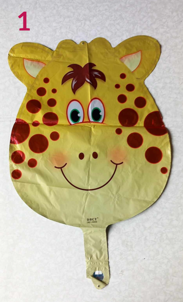 Foliemodel  Dieren maat S